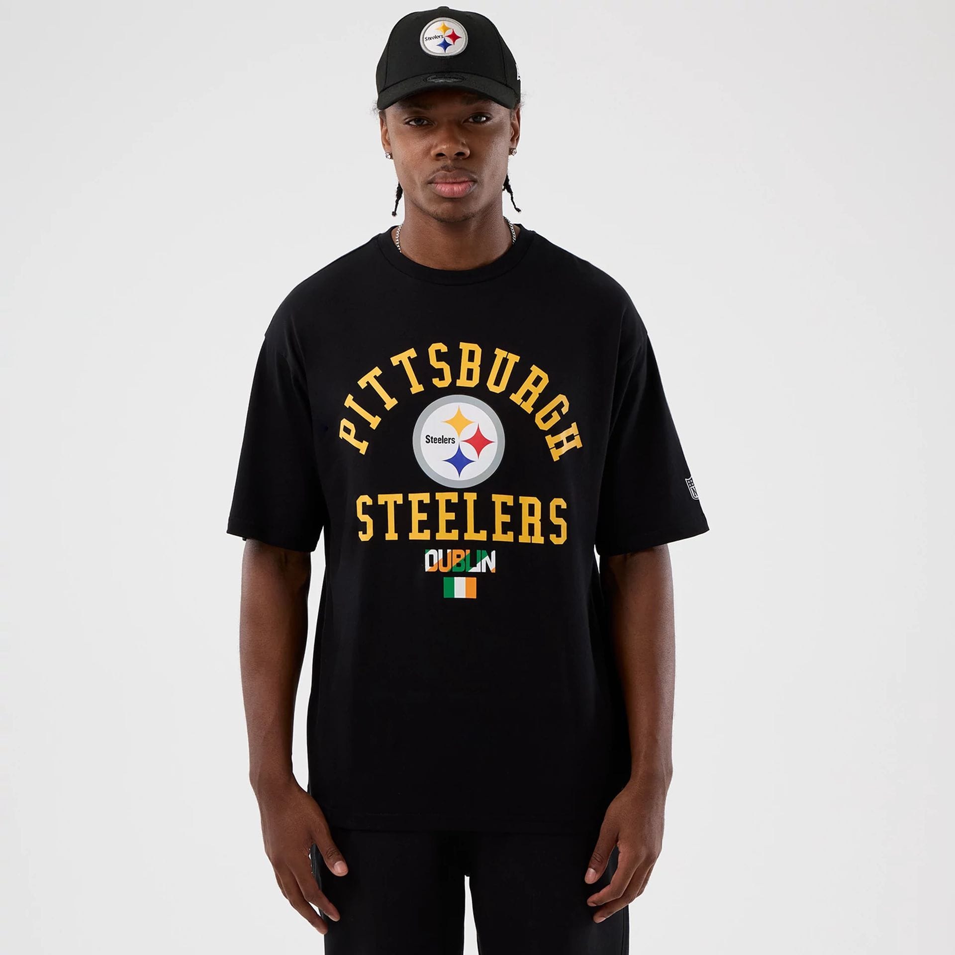 NFL International Series Games Pittsburgh Steelers Black Oversized