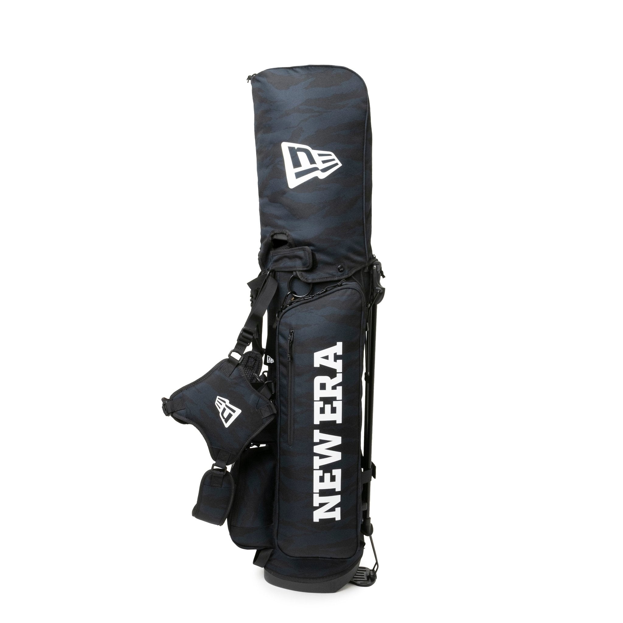 キャディーバッグ スタンド式 ワードマークロゴ タイガーストライプ