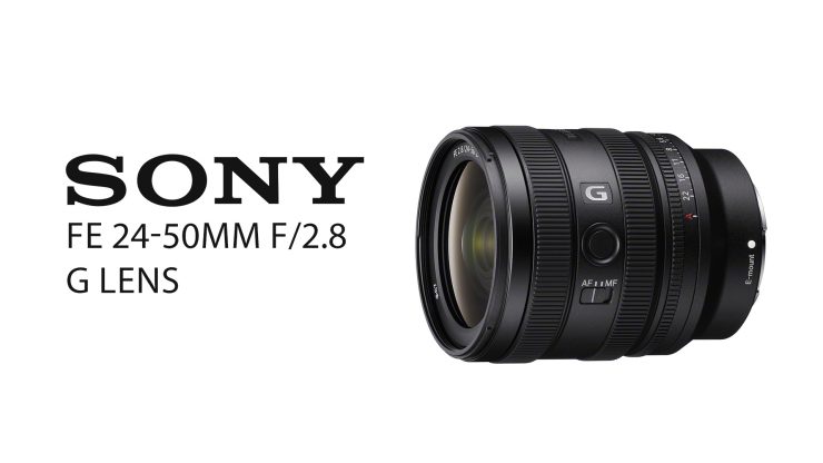 Sony Announces the Compact FE 24-50mm F2.8 G Standard Zoom Lens