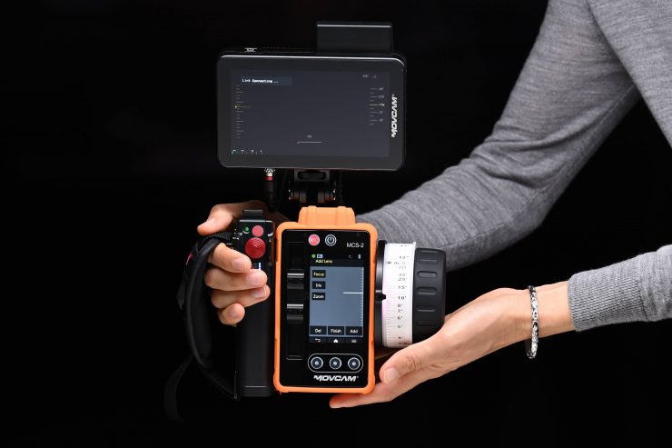 Movcam MCS-2 Wireless FIZ System & MR6 Focus Overlay Monitor