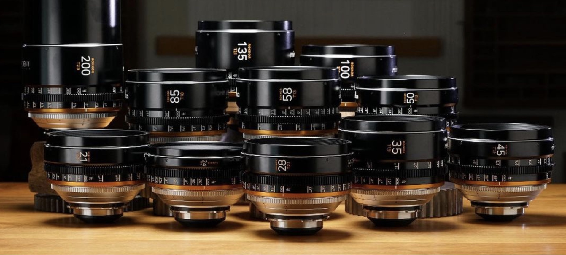 Ancient Optics MINOLTA ROKKOR Cine Primes - Newsshooter