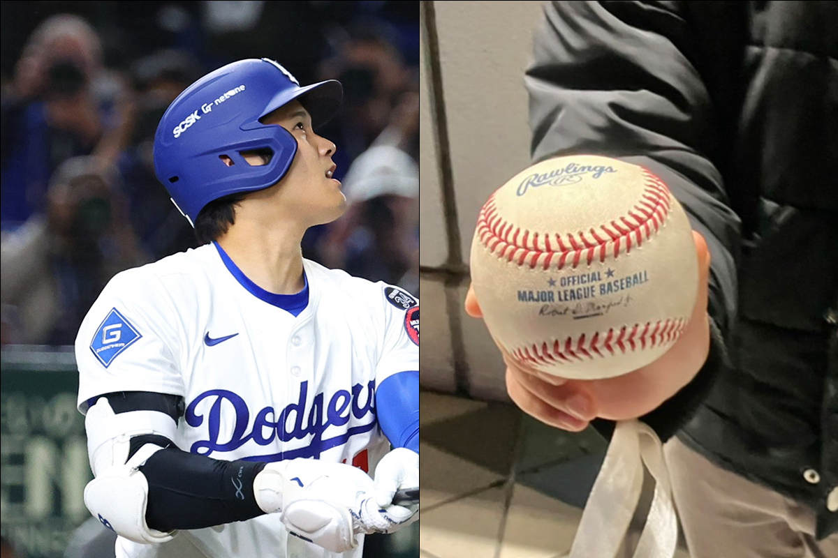 普通にホームランだと思った」大谷翔平“疑惑の第1号”で記念ボール