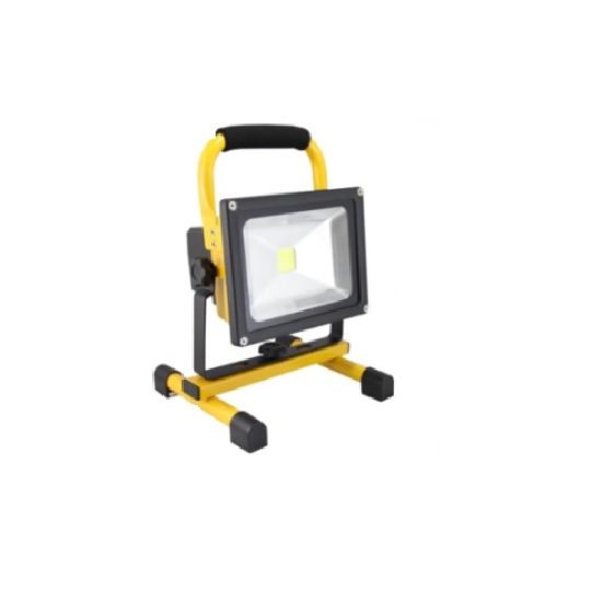 充電式LED投光器 GD-F026-3Y(20W) マグネット付 業務用や個人用の電池