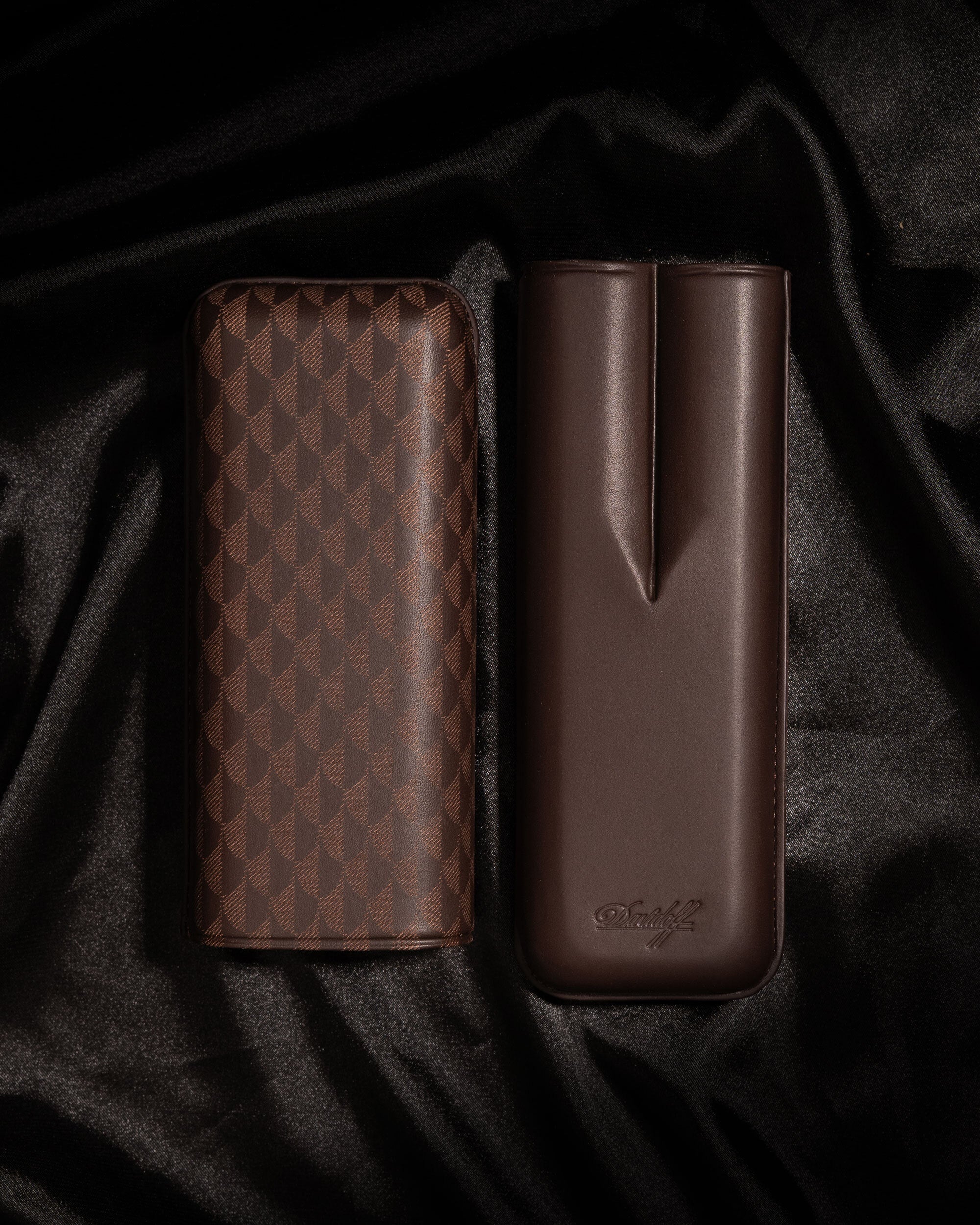 ダビドフ シガーケース キュアリング XL-2 / ブラウン – 高級レザー