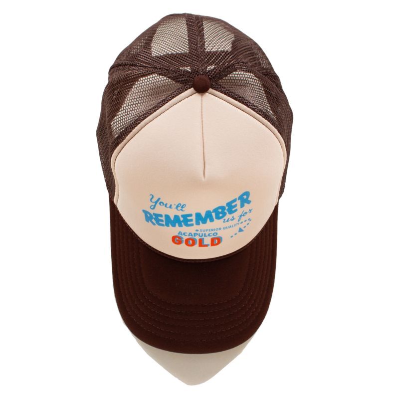 ACAPUlCO GOLD(アカプルコゴールド) キャップ QUALITY CONTROL TRUCKER