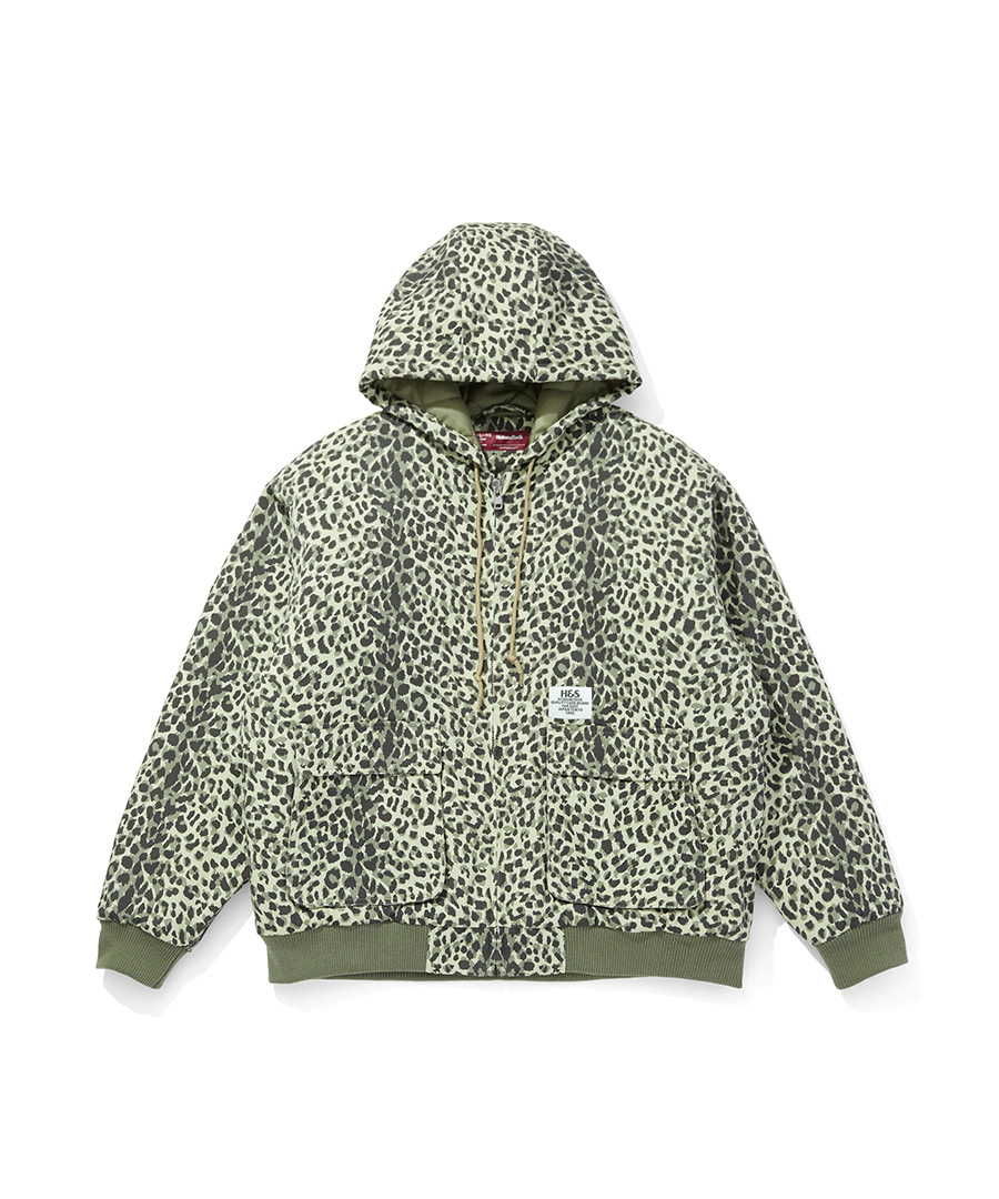 HIDEANDSEEK(ハイドアンドシーク) フードジャケット Camo Zip Hooded