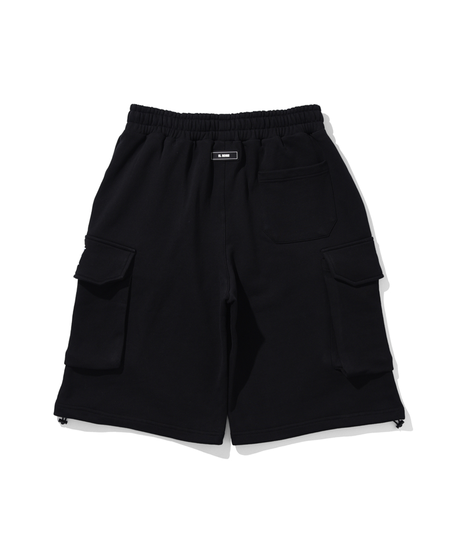 EL REIGN(エルレイン) カーゴショーツ S&S WIDE SWEAT CARGO SHORTS