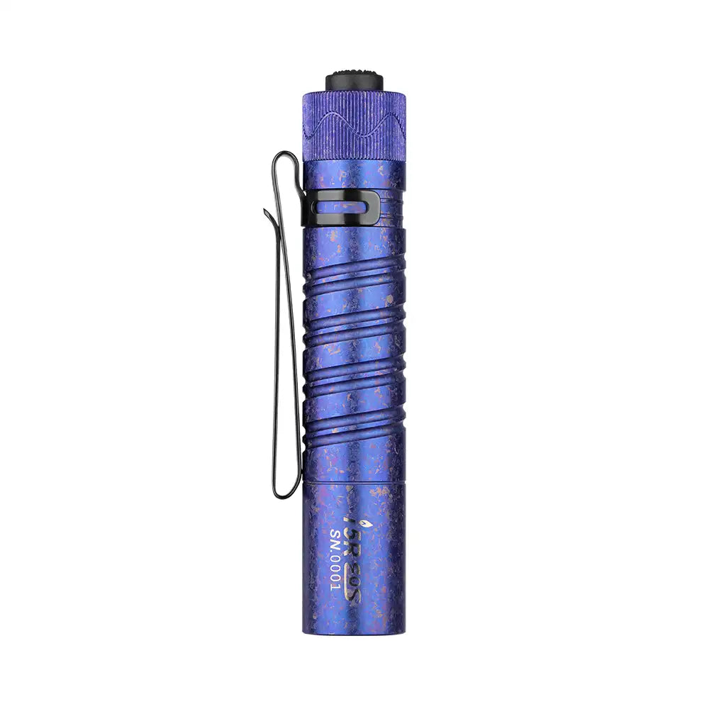 OLIGHT i5R Crystallized Titanium EDC Flashlight Ice Flower