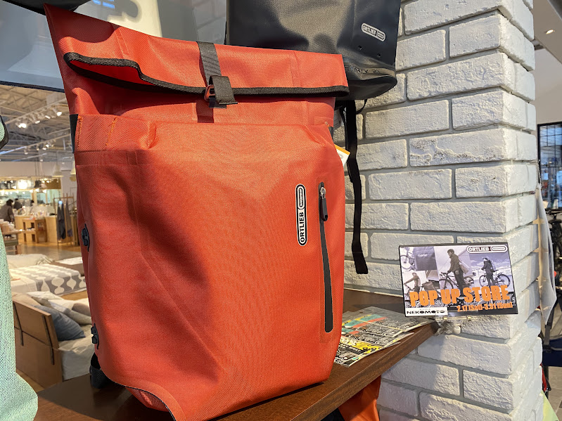 バックパック⇔バイクバックの2in1 オルトリーブ ヴァリオQL2.1で通勤