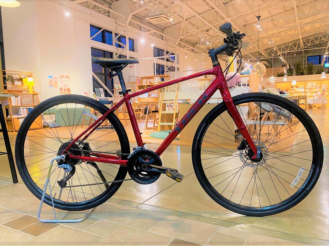 宇品店のTREK試乗車を販売します！Emonda SL6ロードバイク FX3クロス