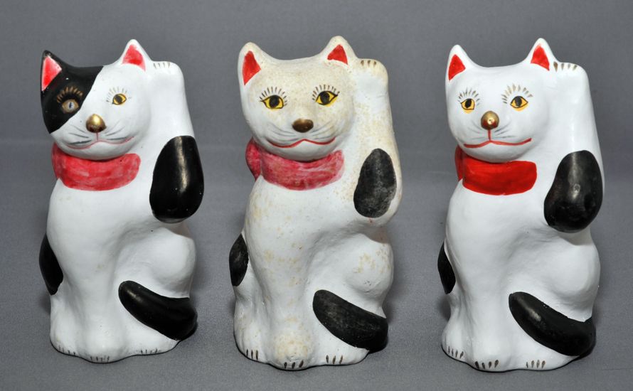 ねこれくと 招き猫 相良人形