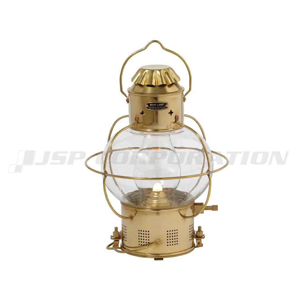 真鍮製ボートランプ1型 (灯油) 日本船燈｜ネオネットマリン通販