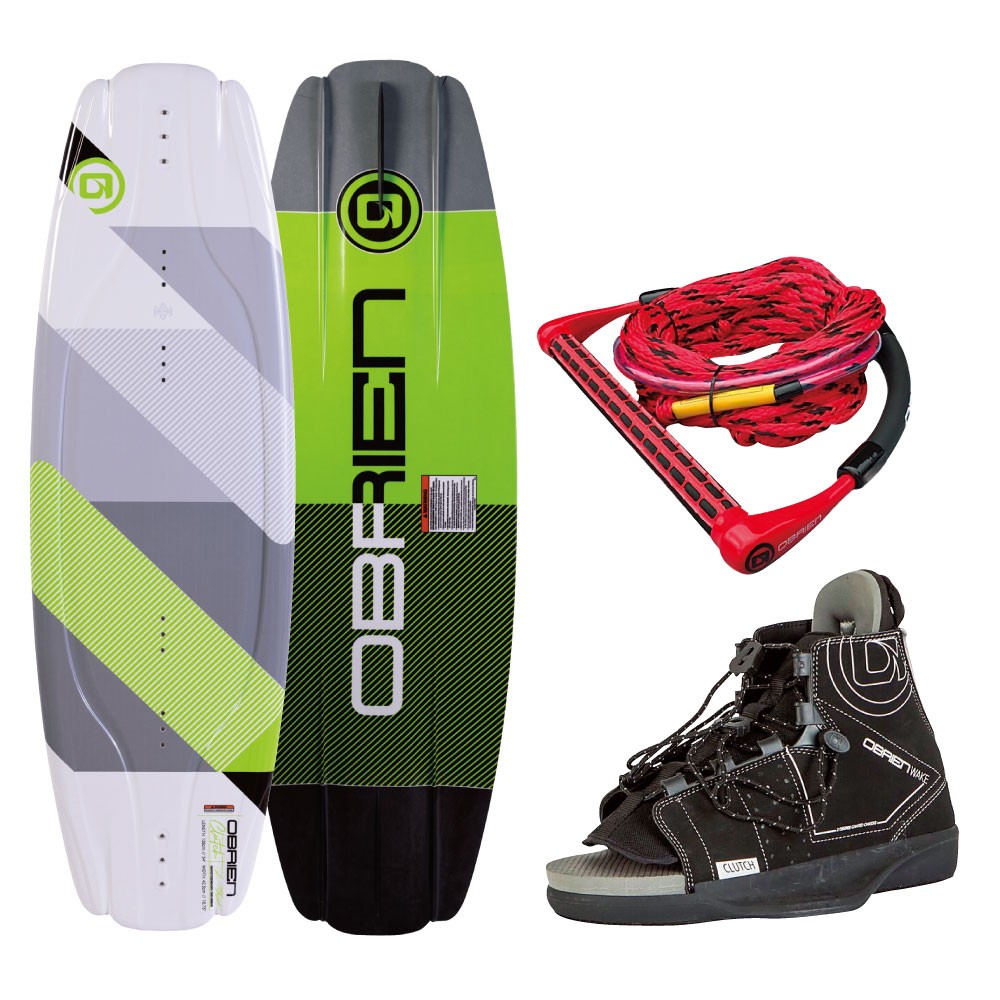 CLUTCH+CLUTCH ウェイクボード3点セット ウェイクボードセット 長さ143