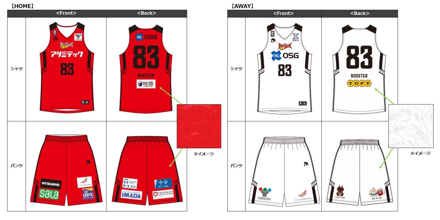 2019-20シーズン ユニフォームデザイン決定！ | 三遠ネオフェニックス
