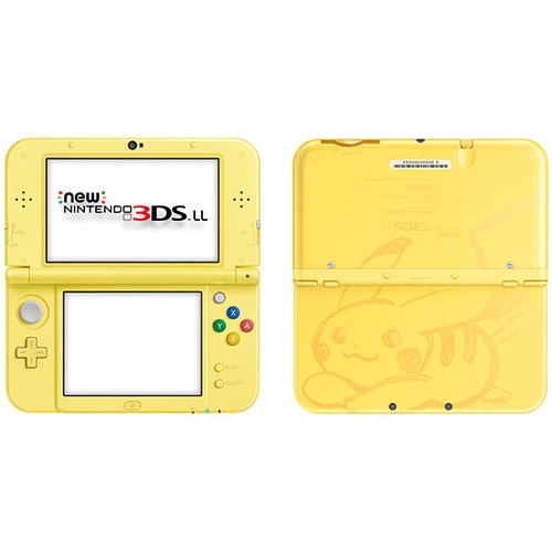 Newニンテンドー3DS LL ピカチュウ [イエロー] ゲーム 3DSハードウェア