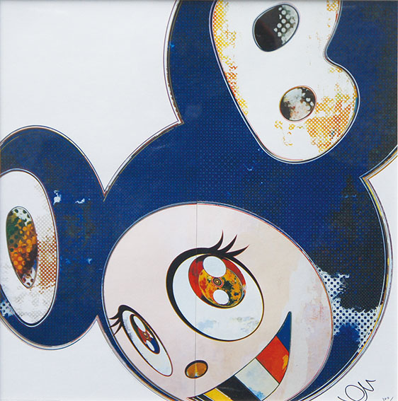 Takashi Murakami / 村上隆版画額「And Then 3000 Blue」 | Natsume Books
