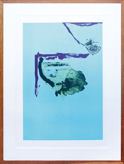 Helen Frankenthaler / ヘレン・フランケンサーラー版画額「La Sardana