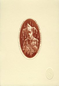 Soichi Bando / 坂東壮一版画「蔵書票68」 | Natsume Books