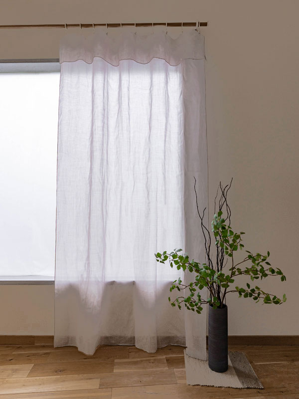 natsusobiku online store - 軽く透明感のある麻のクリップ留め