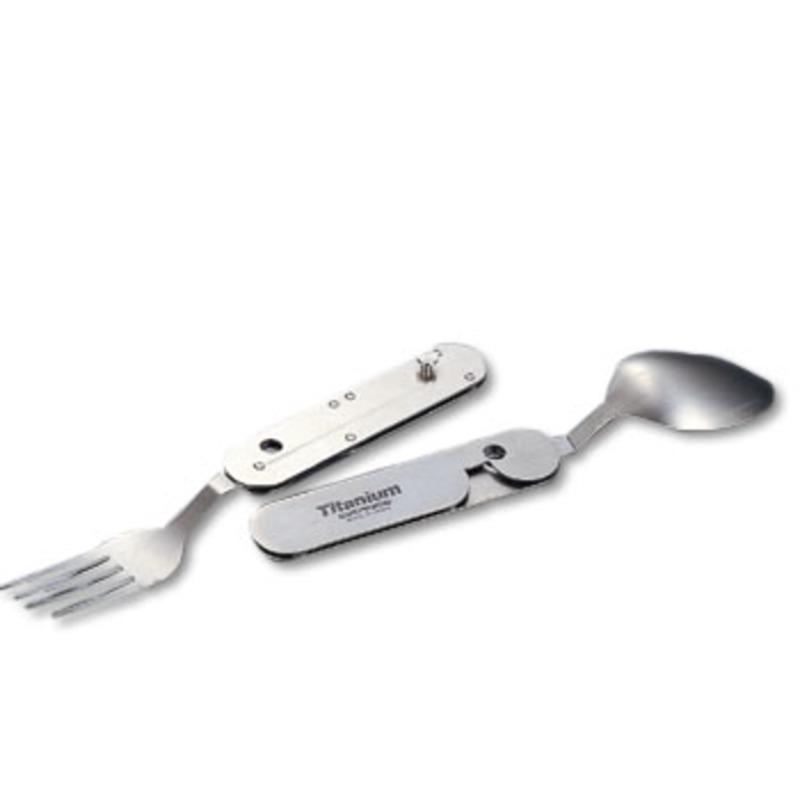 EVERNEW(エバニュー) チタンスプーンフォークセットFD EBY211