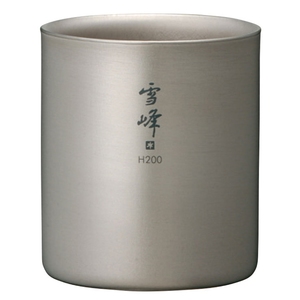 スノーピーク(snow peak) スタッキングマグ 雪峰 H200 TW-124