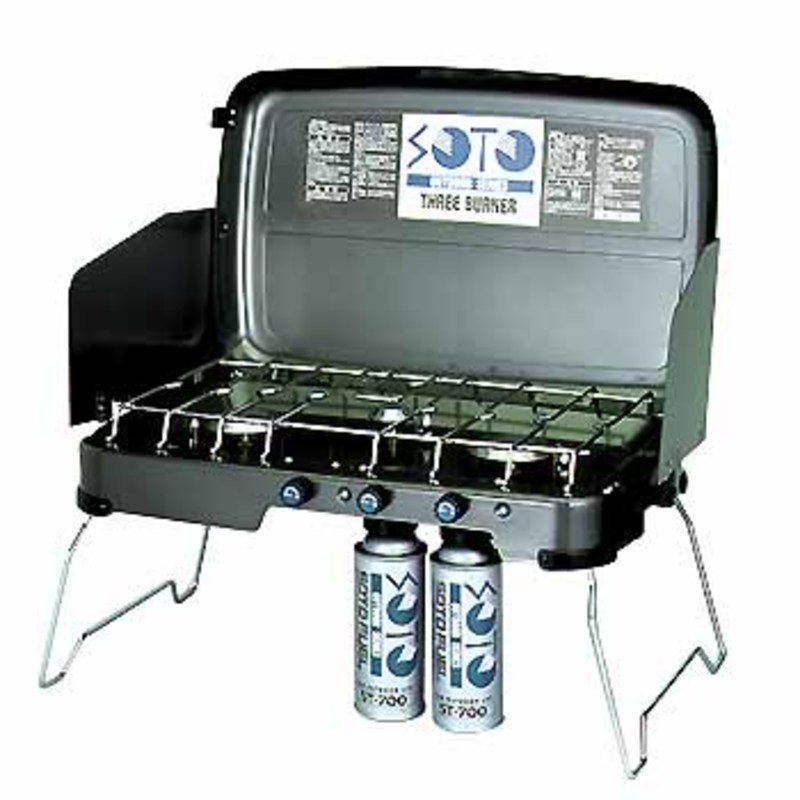 SOTO 3バーナーブラックバージョン ST-530 ST-530｜アウトドア用品