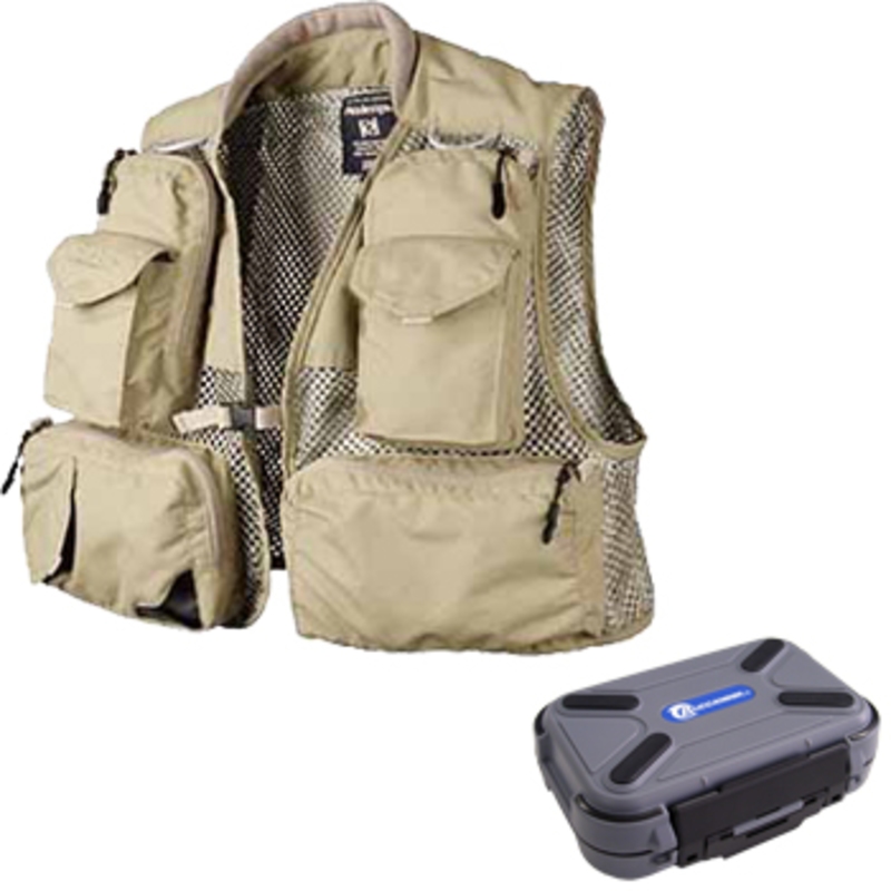 パズデザイン トラウティストベストI+防水ケースセット ZFV-013