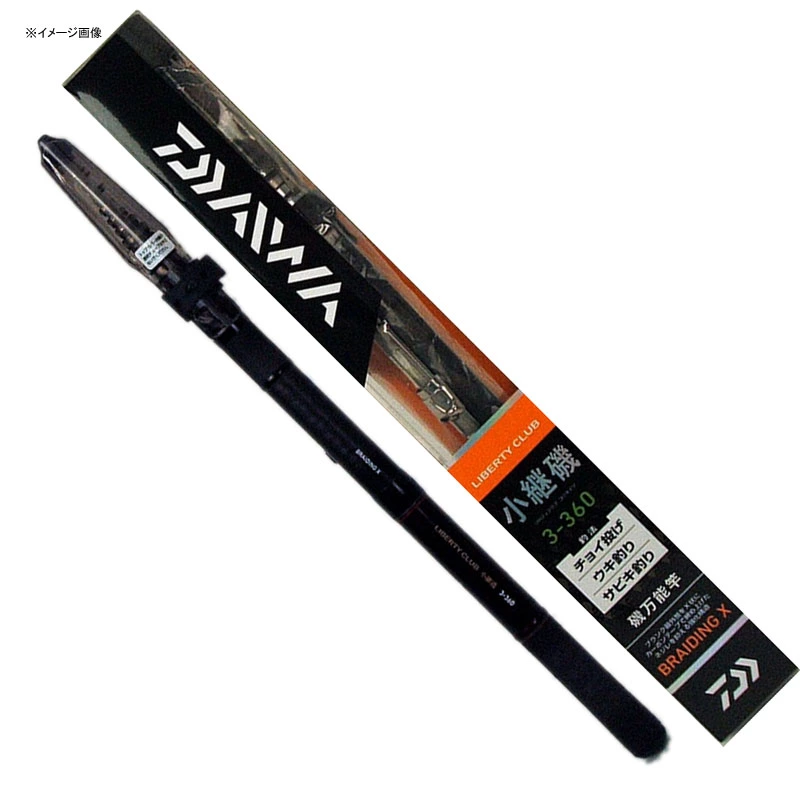 ダイワ リバティクラブ 小継 磯 3号-360 (ロッド・釣竿) 価格比較