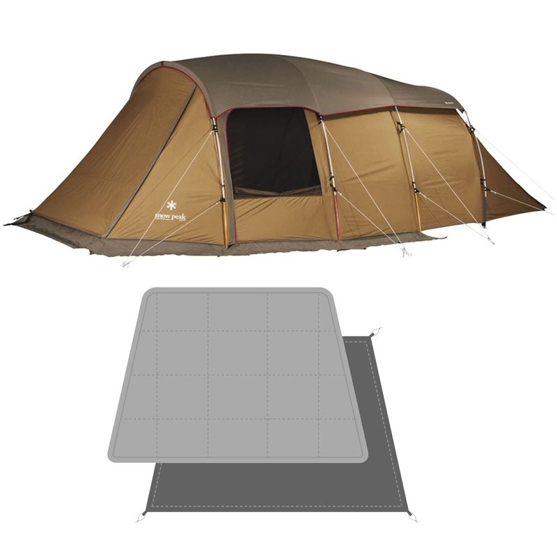 スノーピーク(snow peak) エントリー2ルーム エルフィールド+マット