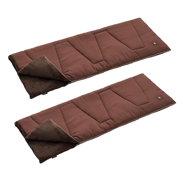 ロゴス(LOGOS) (寝袋2個セット) 丸洗いソフトタッチシュラフ・-4