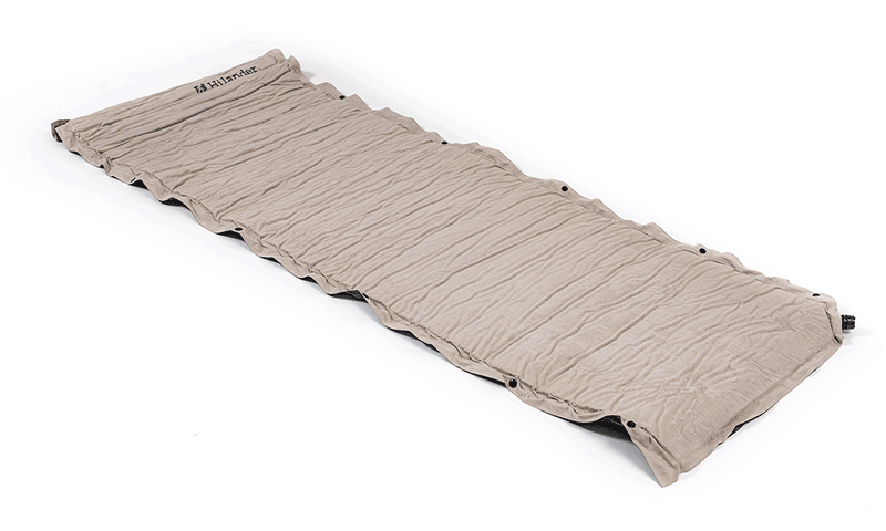 人気のスエードインフレーターマットに枕無しタイプが新登場｜Hilander