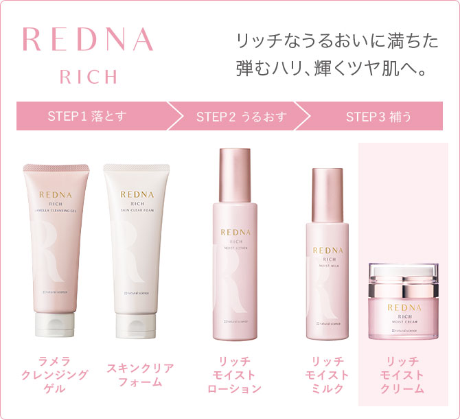 リッチモイストクリーム｜敏感肌向けスキンケア通販のナチュラルサイエンス