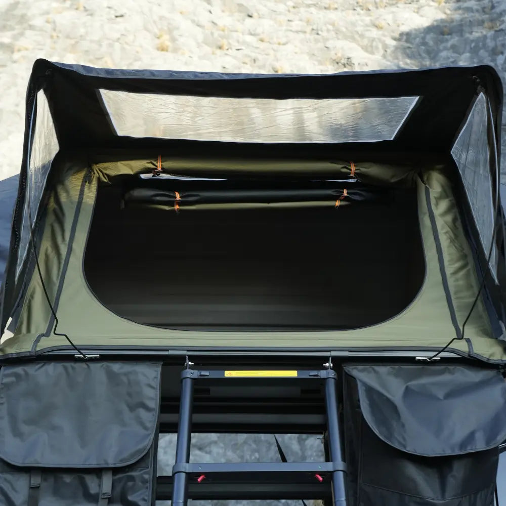 Naturnest ABS Fold-out Hard Shell Rooftop Tent | 3-4 Person