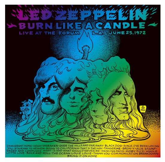 LED ZEPPELIN - BURN LIKE A CANDLE (2nd Edition) (3CD+Limited