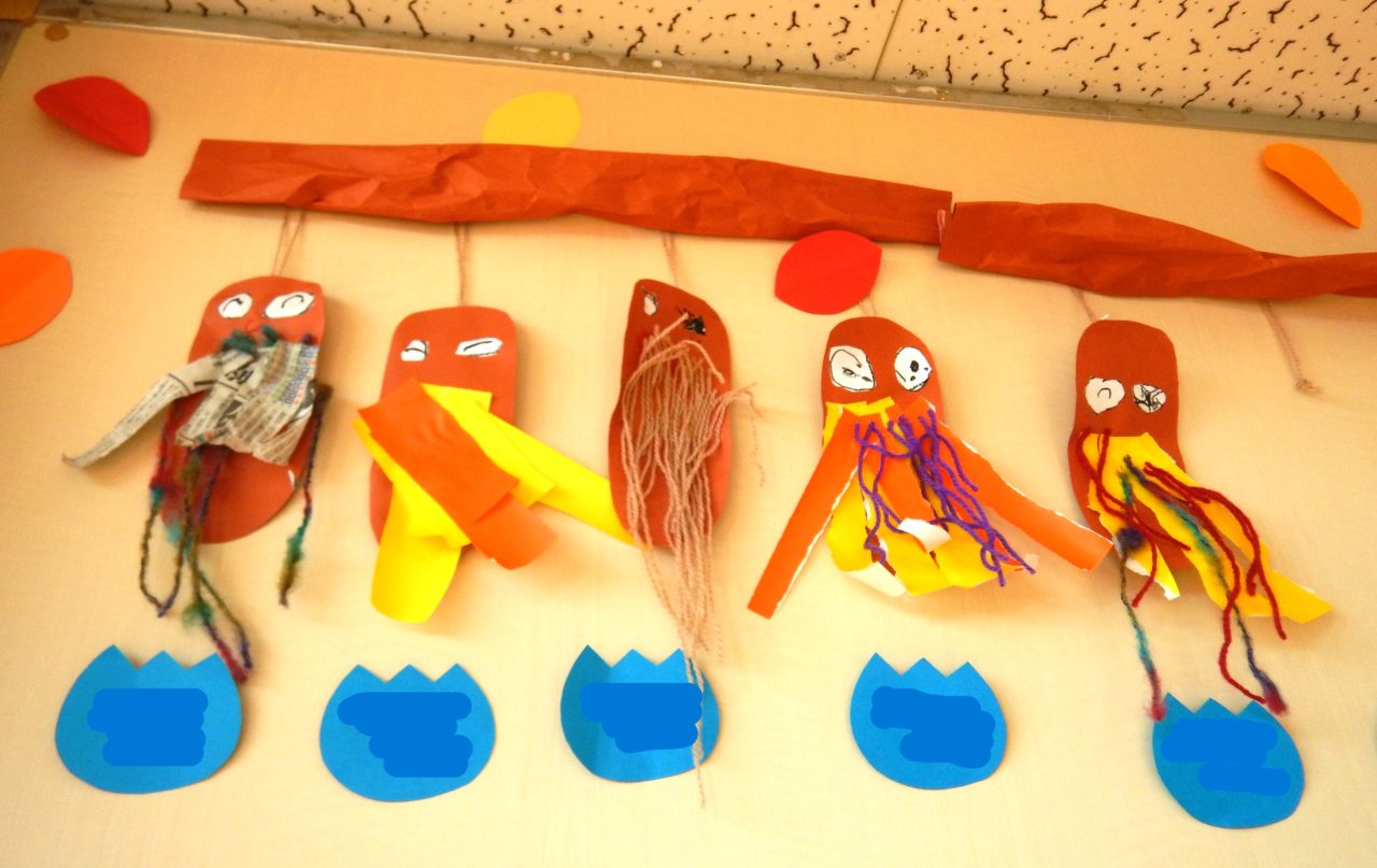 11月の壁面製作 | 社会福祉法人 永美福祉会