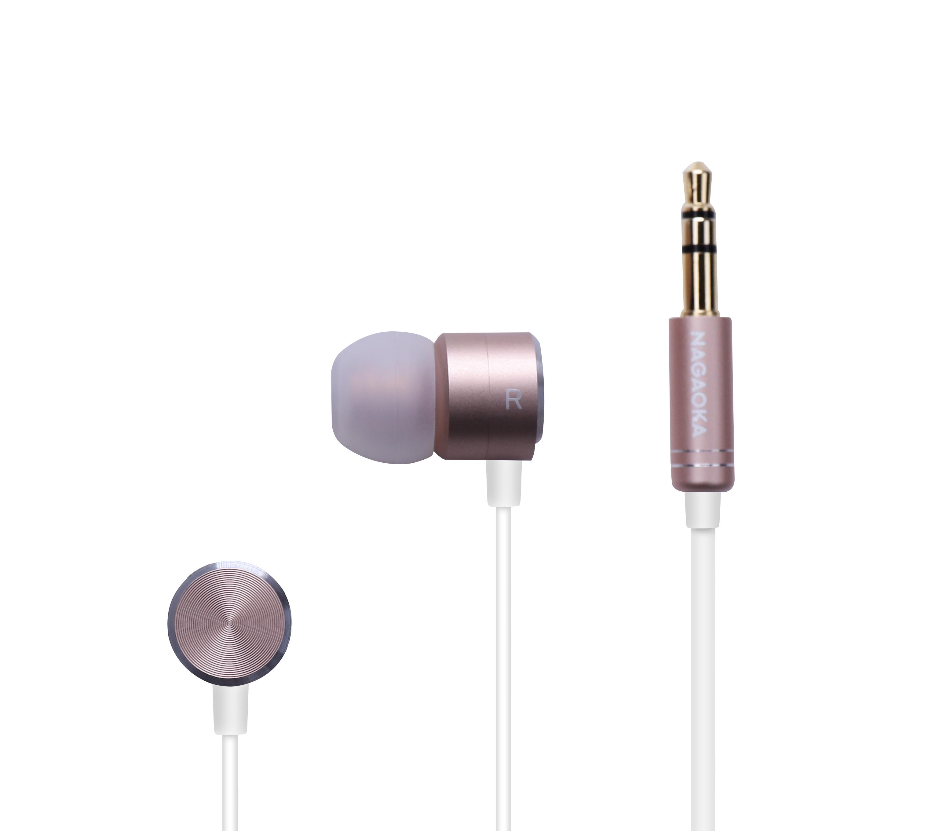 P908・アルミニウムハウジング ハイレゾイヤホン｜株式会社ナガオカ