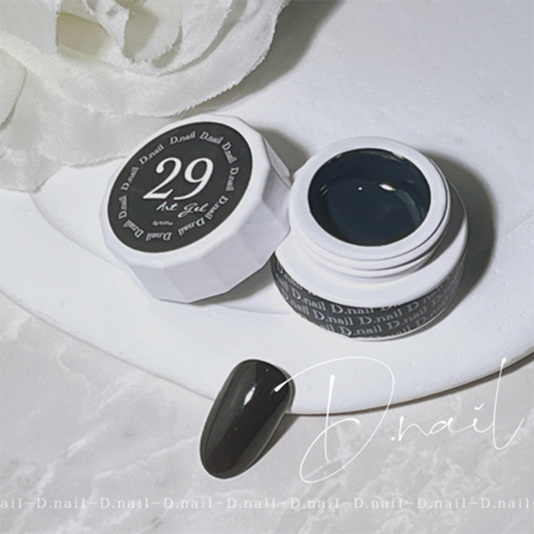 D.nail アートジェル29 (極ジェル) アッシュブラック | Nail Labo