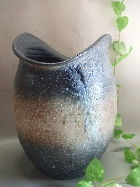 古信楽三彩変形傘立｜中村陶器 信楽焼の通販サイト （滋賀/陶器/焼き物