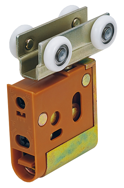 ベアリングの採用によりスムーズな動作を実現 / 上吊戸車 Ⅱ