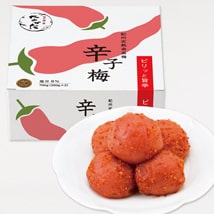 紀州産南高梅】辛子梅 700g：梅干し｜【紀州梅の里なかた】オンライン