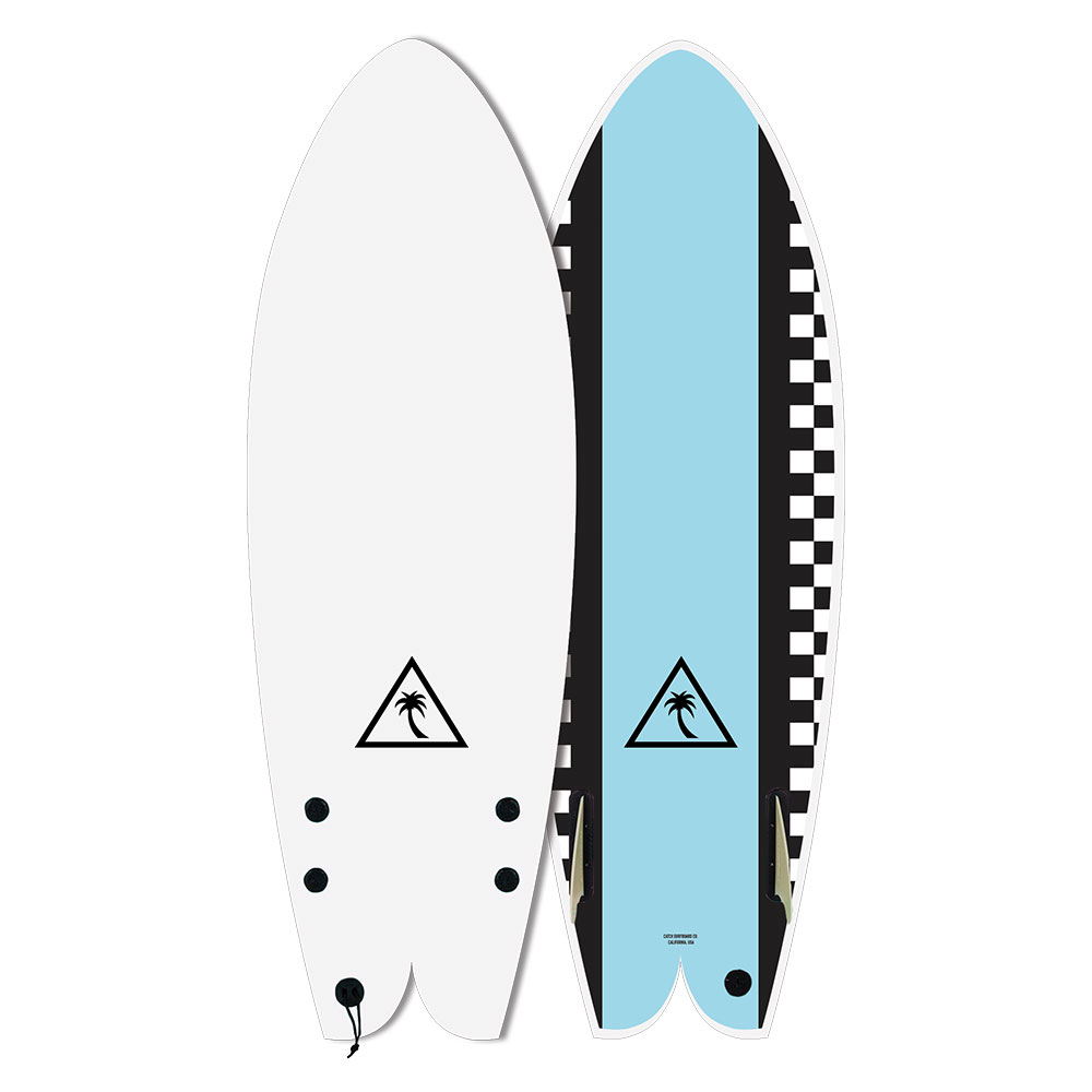 Catch Surf - [HERITAGE SERIES] 5'6” Retro Fish-Twin | NAKISURF
