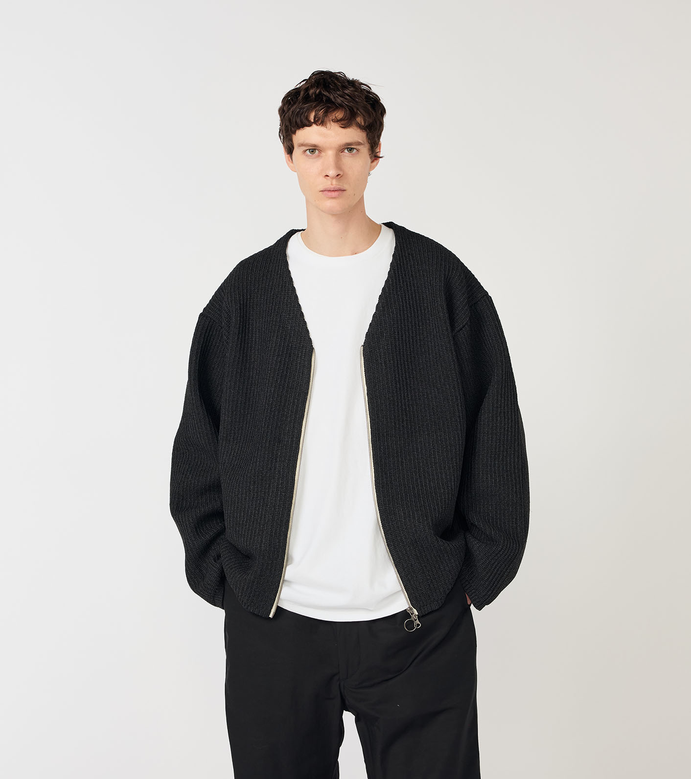 nanamica / 5G Zip Cardigan