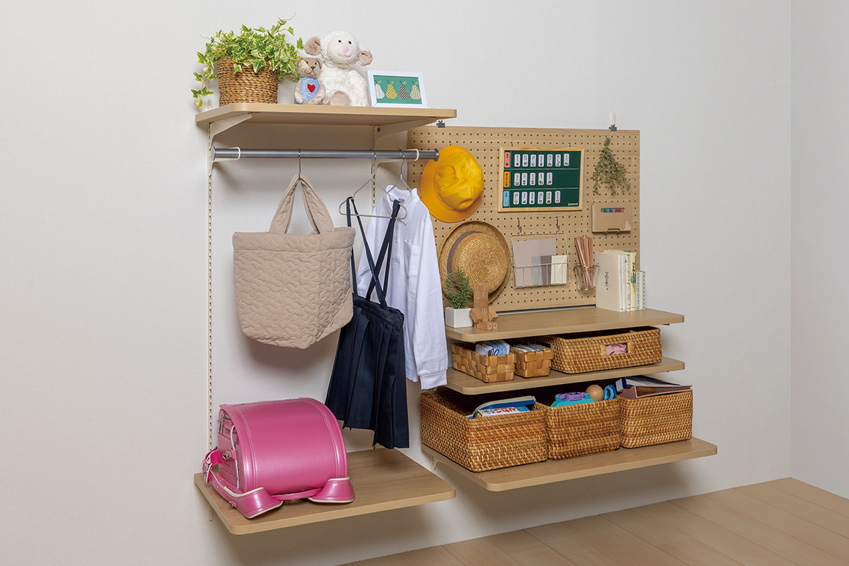 収納棚・可動棚 | ランバーシリーズ＋棚柱 | 収納なら南海プライウッド