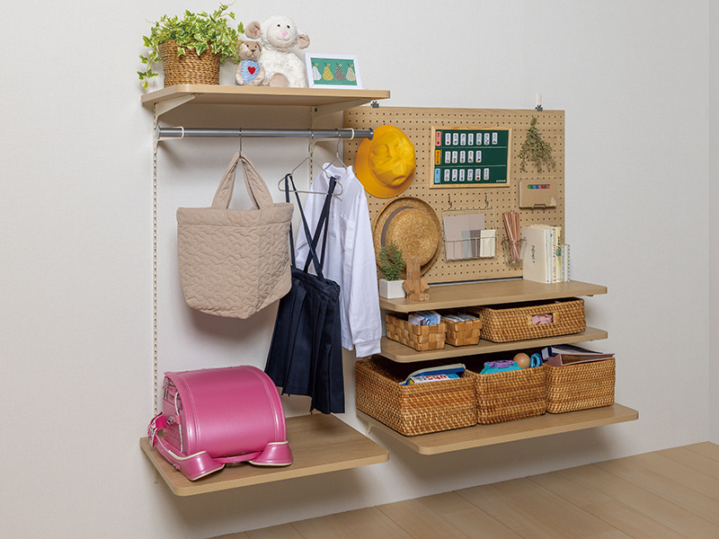 収納棚・可動棚 | ランバーシリーズ＋棚柱 | 収納なら南海プライウッド