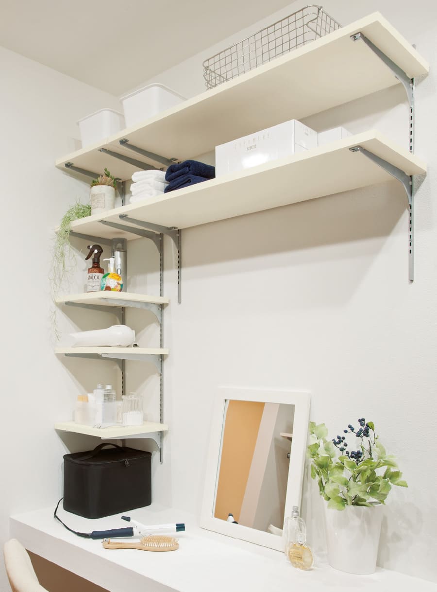 玄関・クローゼット収納 | アームハング棚柱SS | 収納なら南海プライウッド