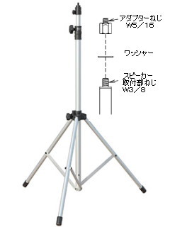 スピーカースタンドST-110付属のネジが合わない？なんずブログ