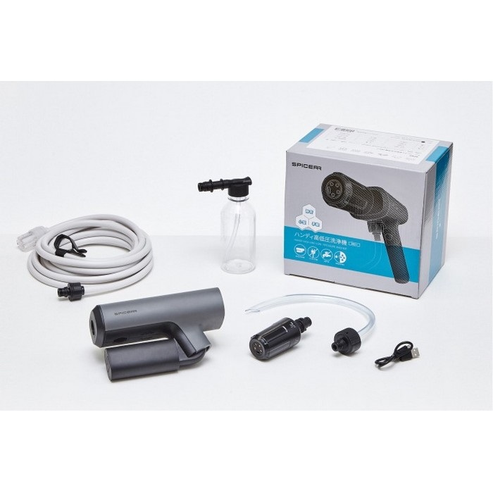 ポケッタブル高圧洗浄機 SWU-201(BK)｜ハンドツール・エアツール・電動