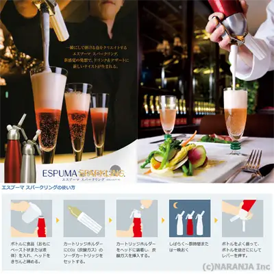 エスプーマ スパークリング M - 通販 - バー・ツール ナランハ