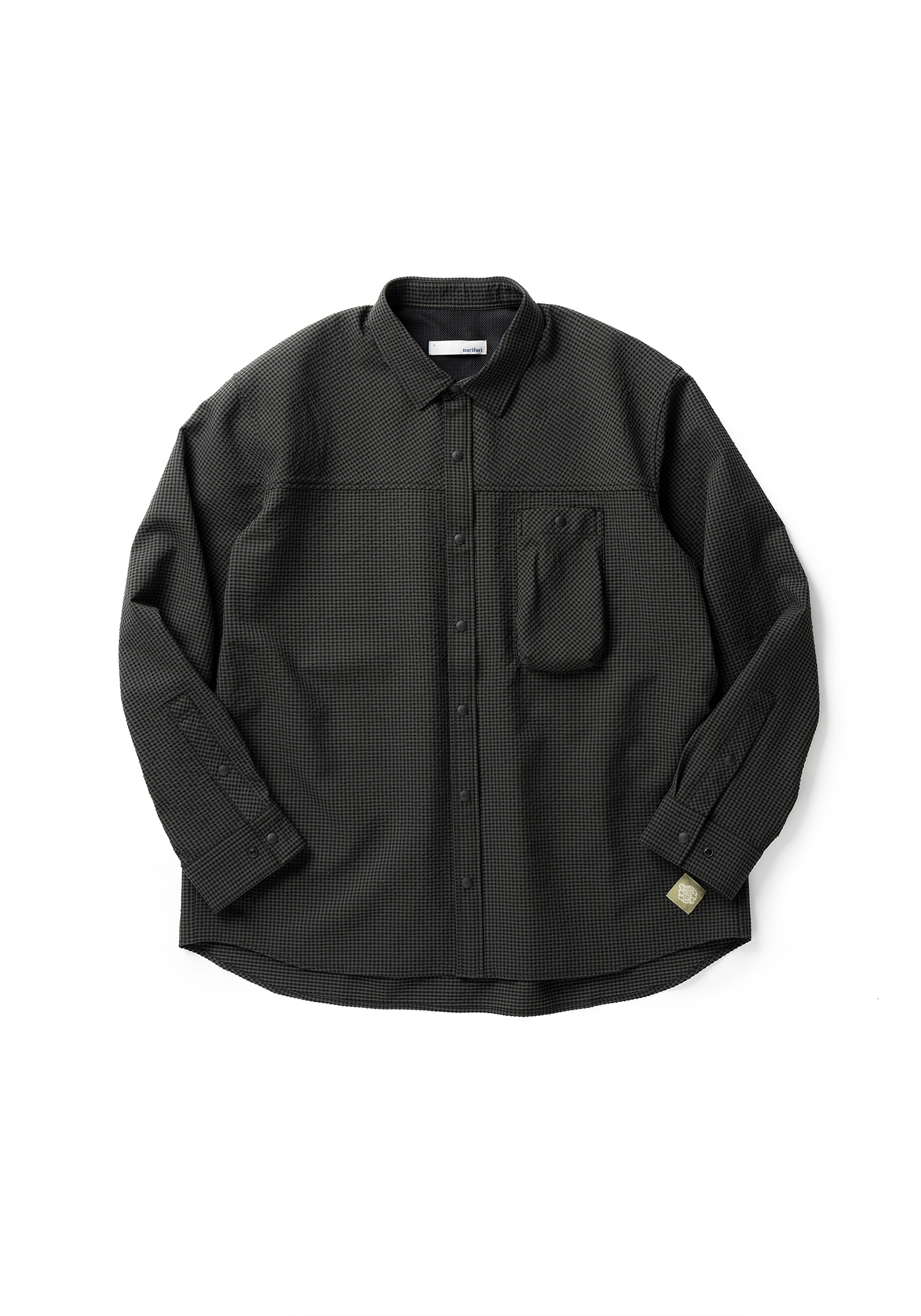 ネルチェックスタンドシャツ｜narifuri オンラインストア