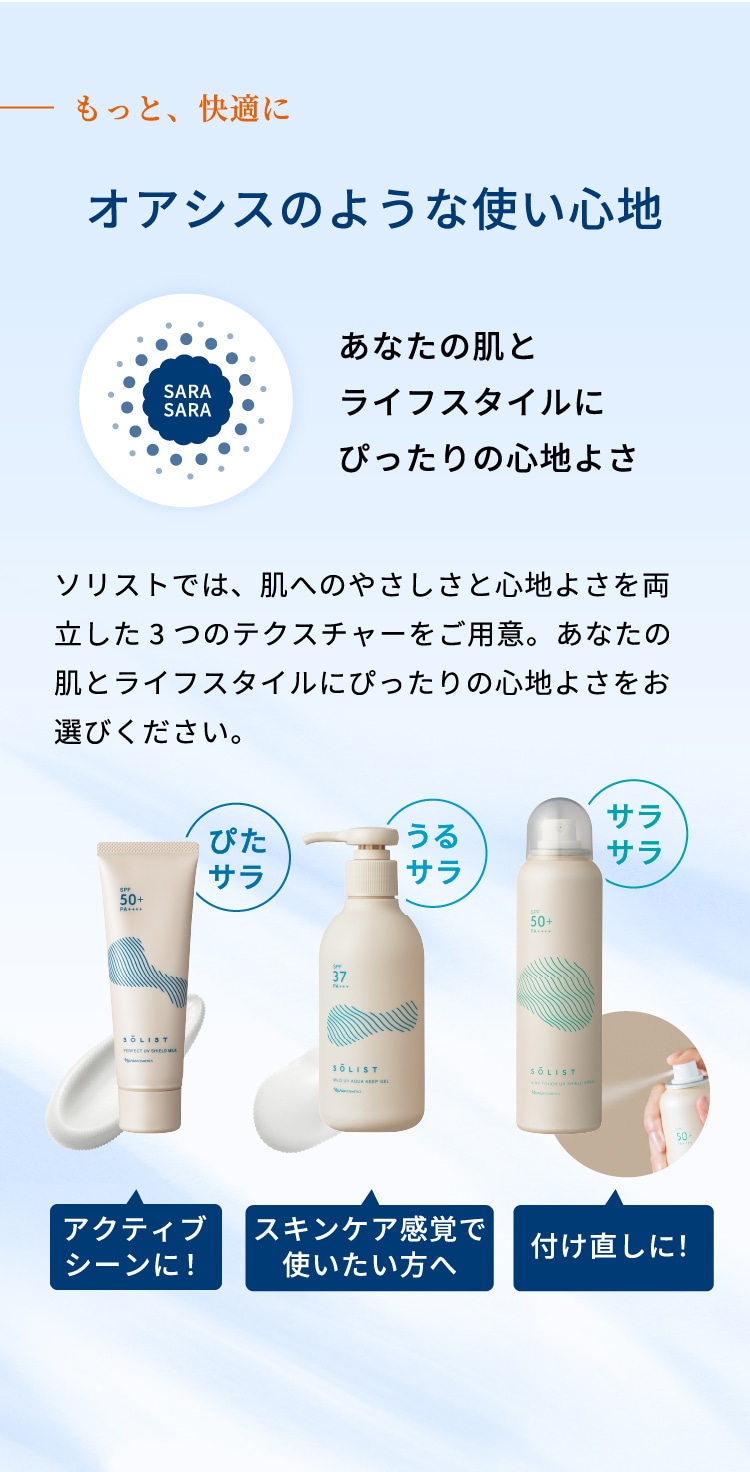 エアリータッチUV シールドスプレー: シリーズから探す / ナリス